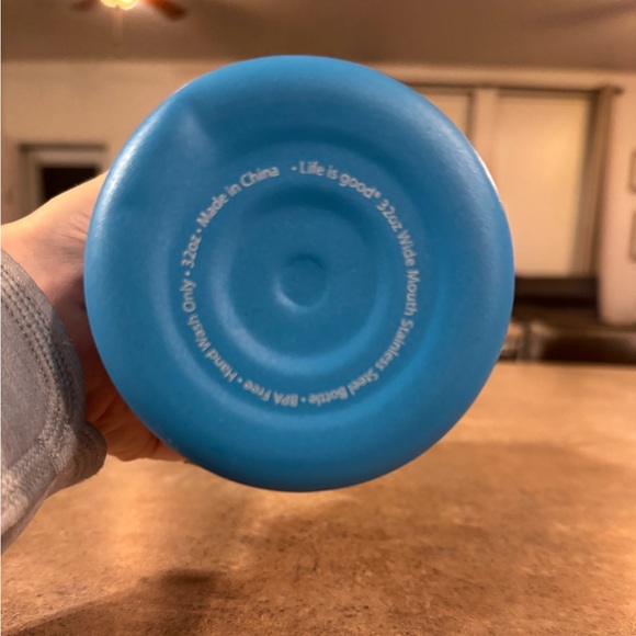 Life Is Good 32oz Wide Mouth Stainless Steel Water Bottle Straw Cap - Picture 6 of 6